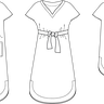 Kinder Tunika Kleid mit Taschen Wandelbar SINAR ♥ Gr. 98-164 thumbnail number 3