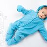 DORIAN Baby Overall Babyanzug mit  Füßchen und Armumschlägen thumbnail number 5