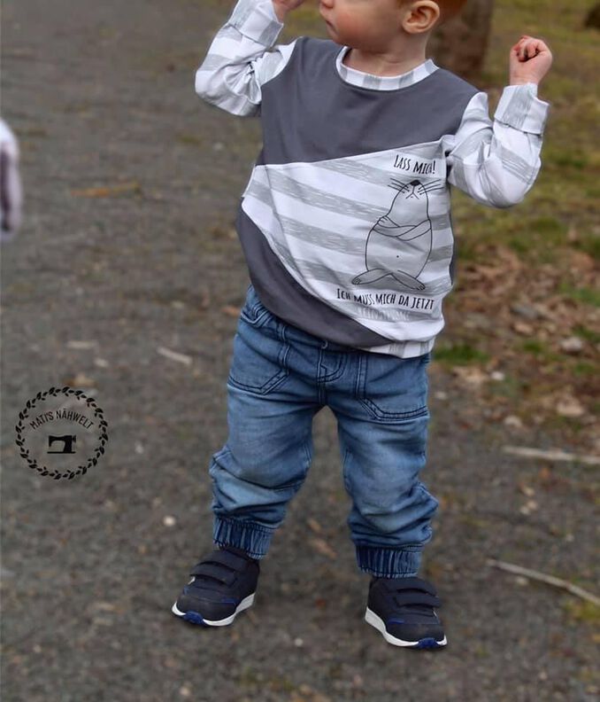 "basic PUHzzlePulli" Kids - Pullover Gr. 74-164 image number 5