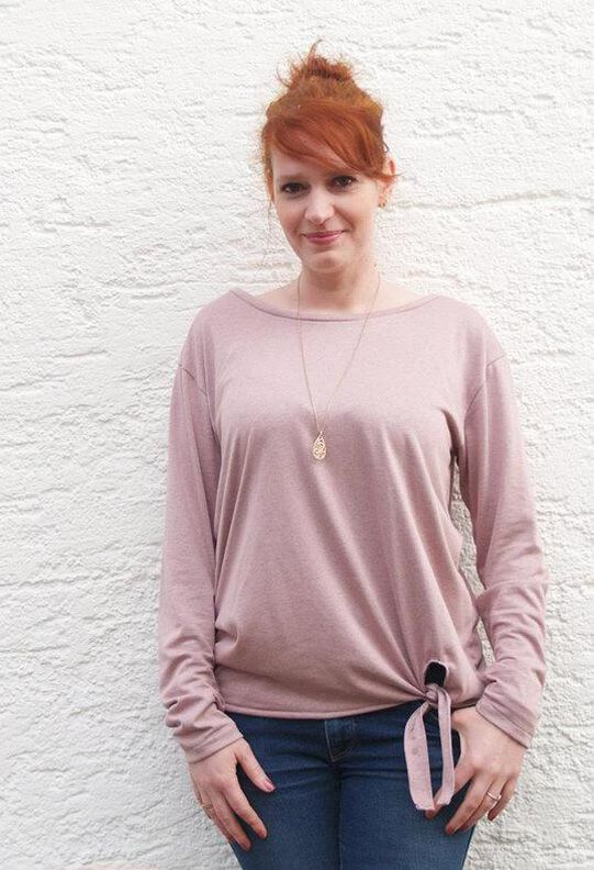 Pullover, Kleid mit Knoten (34-54) AMIZADE Schnittmuster image number 5