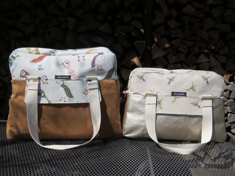 Kombi-eBook VERMONT15 Handtasche & Weekender Nähanleitung image number 4