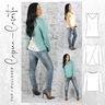 Kombi-Ebook Top CAPUA & Pullover CASERTA thumbnail number 1