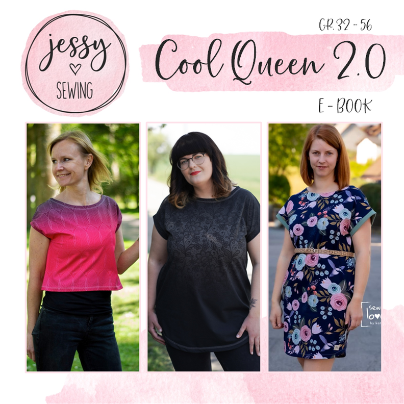 *Cool Queen 2.0* Shirt, Longshirt, Kleid Gr. 32 bis 56  image number 1