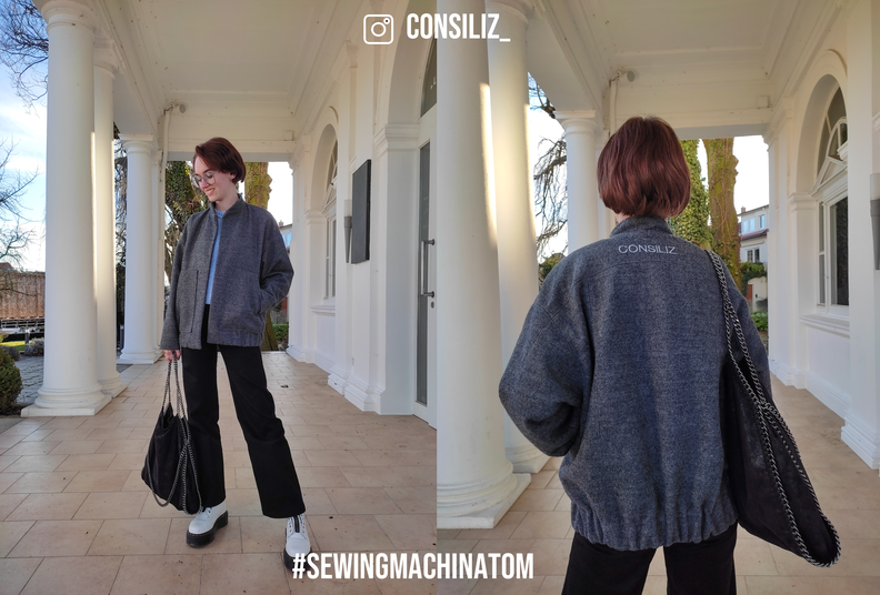 oversize Jacke Tom / PDF Schnittmuster image number 11