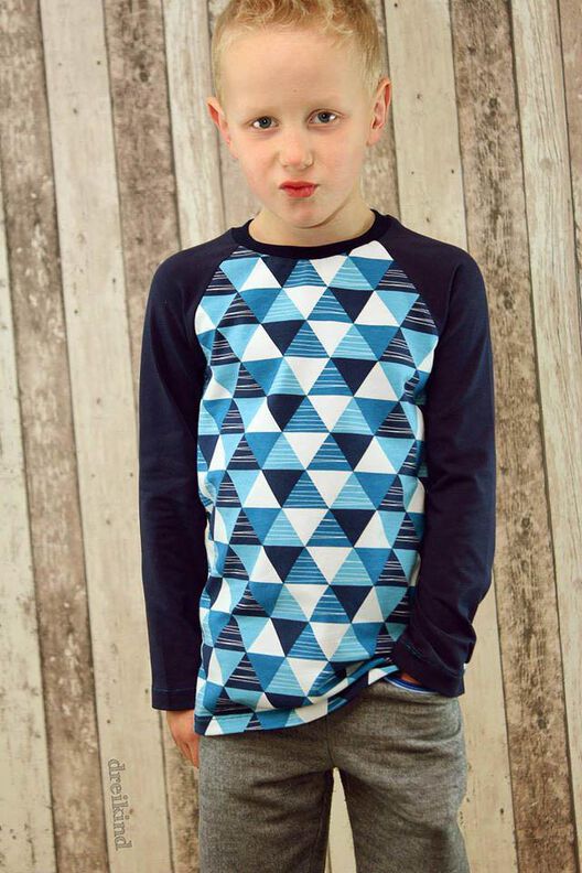 eBook Pilvi - Raglanshirt mit Tasche Größe 98 – 164 image number 3