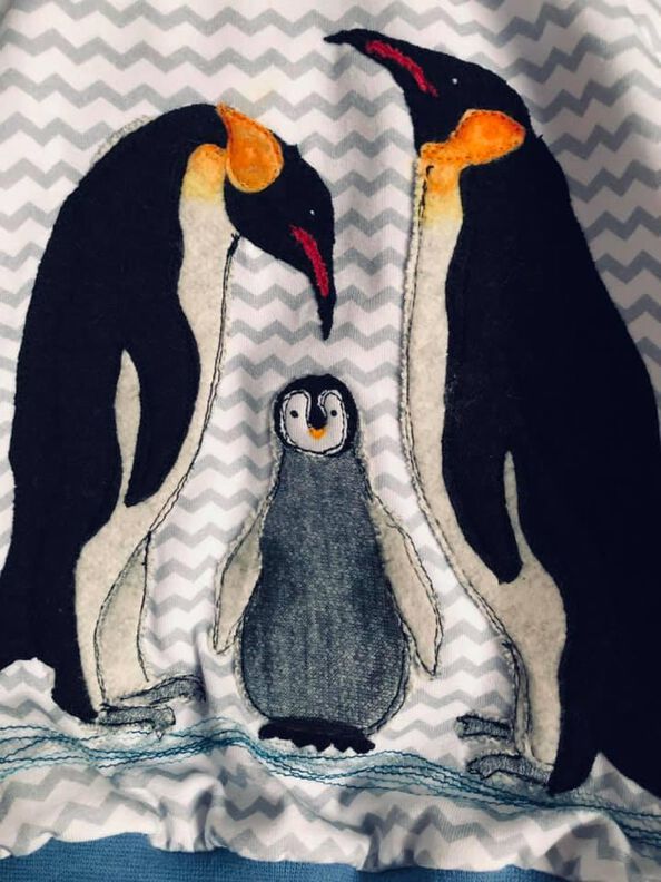 Kombi E-Book Applikationsvorlage Pinguinfamilie image number 2