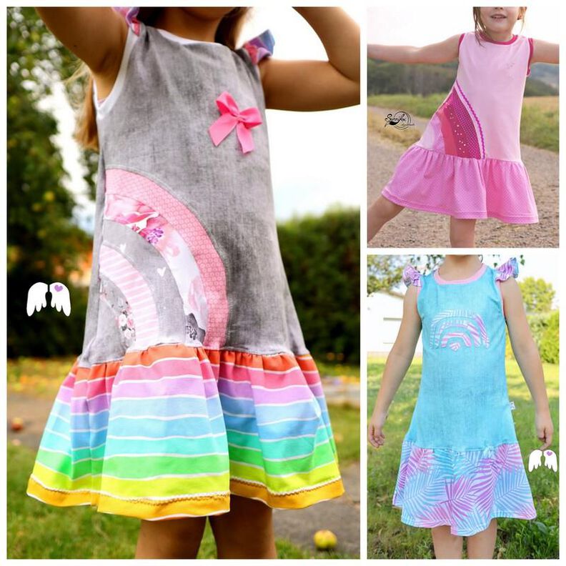 Sommerkleid RAINBOW DRESS Gr. 86-140 image number 1