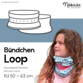Bündchenloop (Kopfumfang 50 – 62 cm)