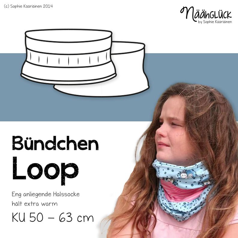 Bündchenloop (Kopfumfang 50 – 62 cm) image number 1