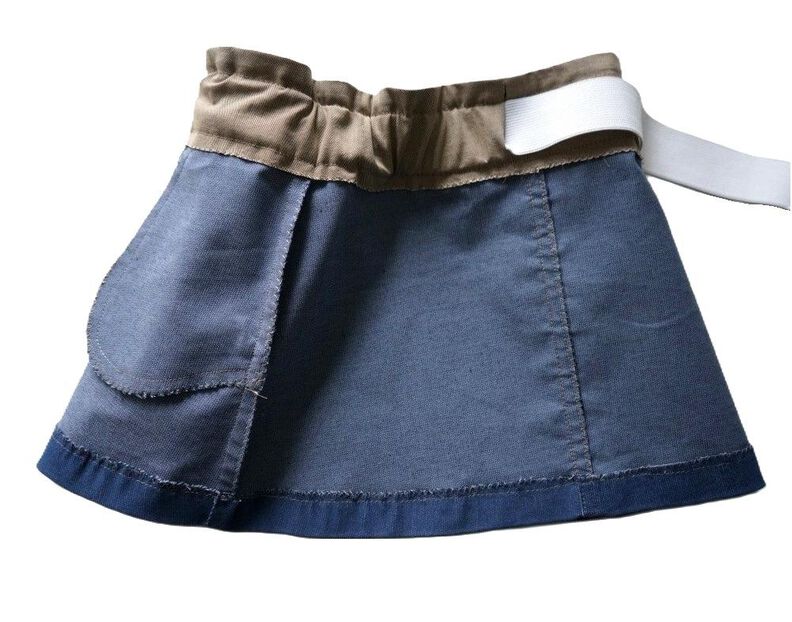 Schnitt + Anleitung ausgestellter Jeansrock Gr. 74 bis 146 image number 7