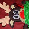 3-D Rentier Elch aus der Tasche Weihnachten ITH Stickdatei thumbnail number 4