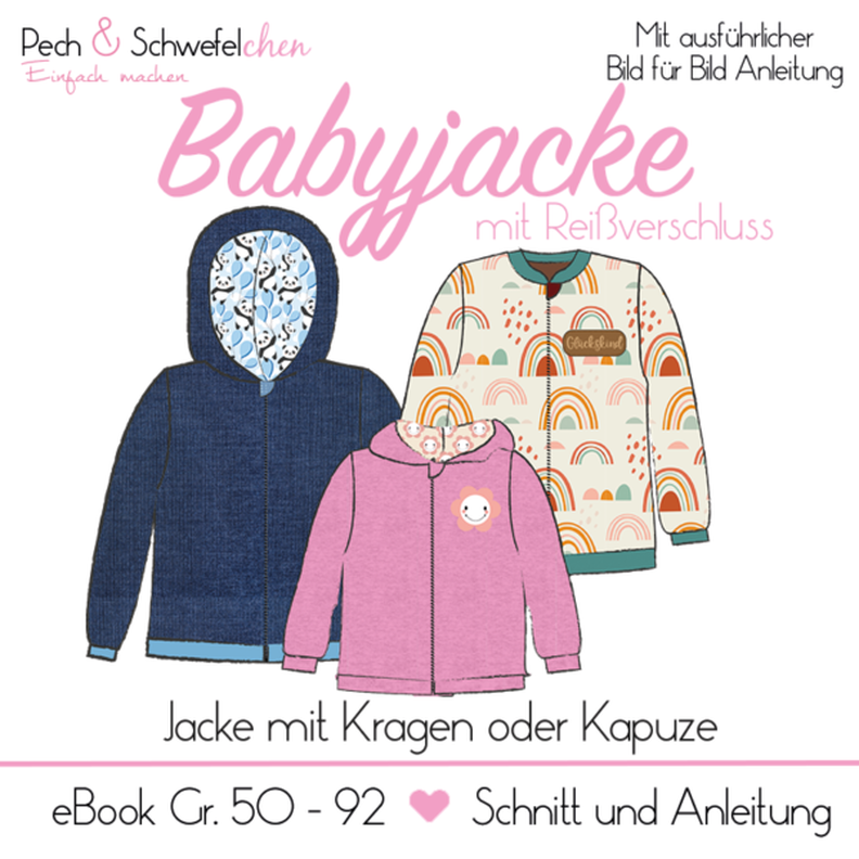 Reißverschlussjacke “Pech&Schwefelchen” E-Book image number 1