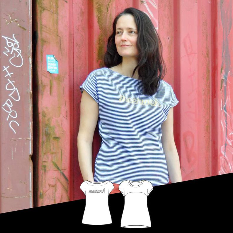 E-Book »LaBreton Summer Tee« (32–46) – Shirt + »meerweh« image number 1