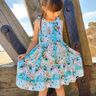 Knotenkleid Isabella Gr. 98 - 164 inkl. A0 thumbnail number 8