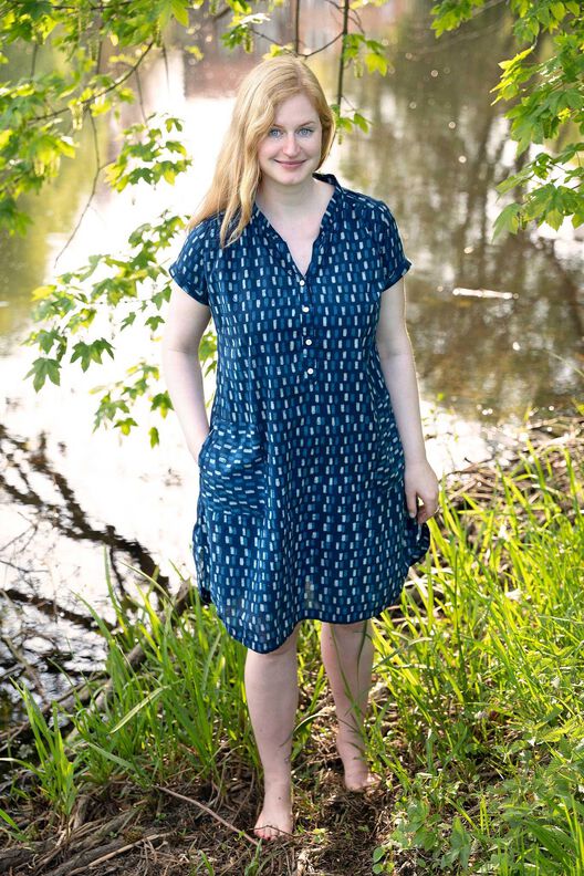 Blusenkleid CURIOLA (34-56) Longbluse Schnittmuster image number 4