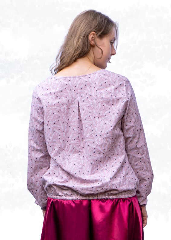 Becky – Bluse mit 4 Ärmellängen und Passe BU 80-116, A4+A0 image number 5