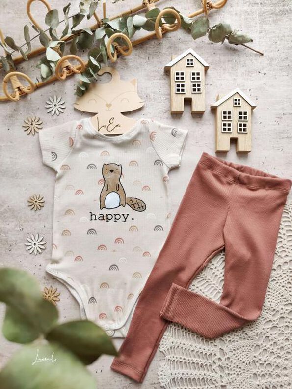 #RibBody Baby Body + Kleid 50-104 inkl. A4/ A0/ Beamerdatei image number 5