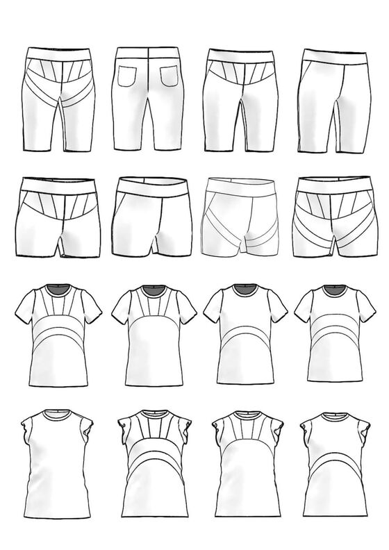 El Verano T-Shirt & kurze Hose für Kinder Gr. 80 - 158 image number 2