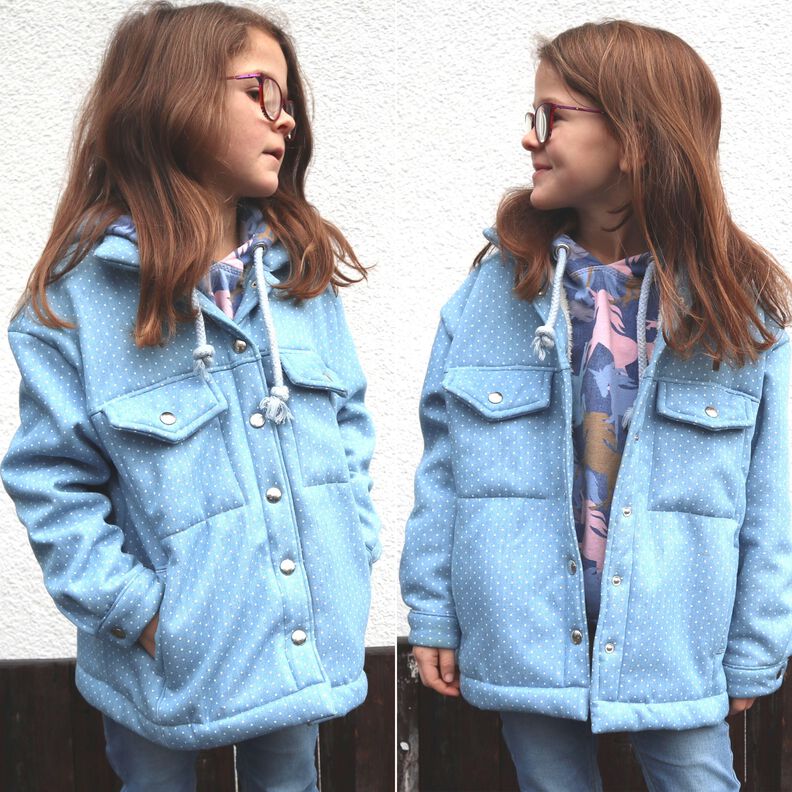 Kinder Hemdjacke Shacket Hemd LUWES ♥ Gr. 92-164 image number 6
