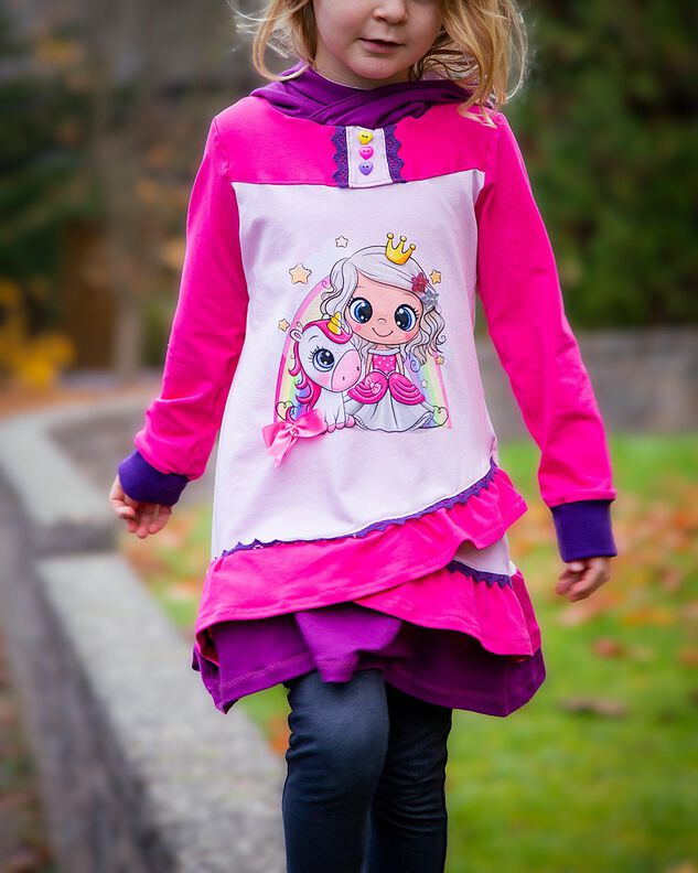 Aya - Tunika/Kurzkleid/Longhoodie Gr. 80 bis 152 image number 10