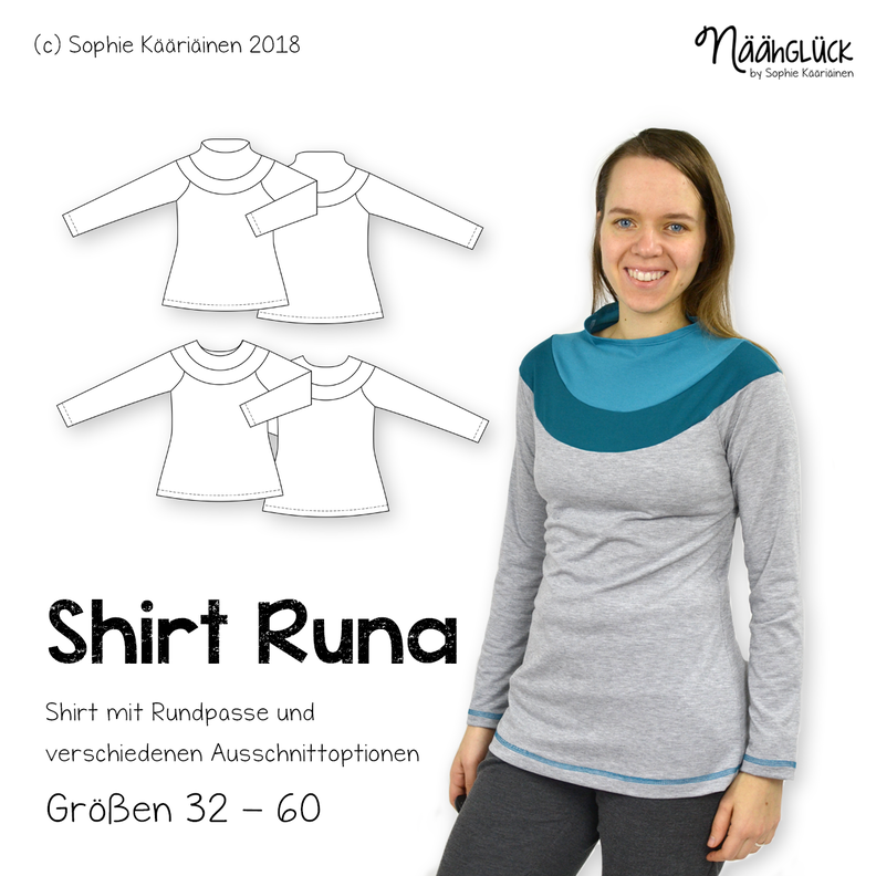 eBook Shirt Runa Größen 32 - 60 image number 1