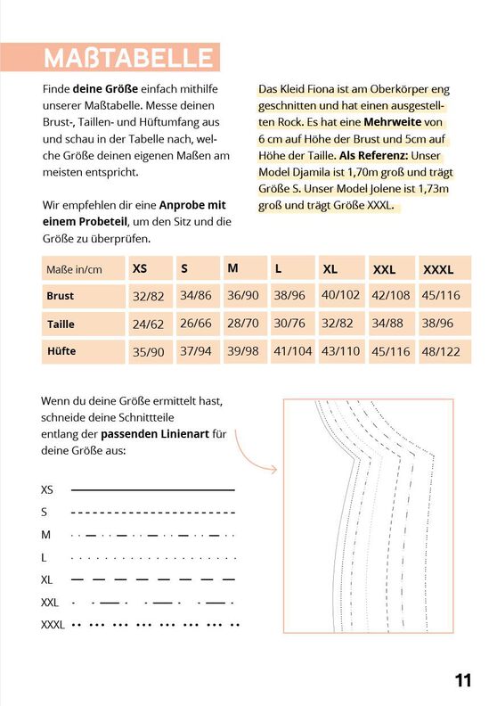 Jersey Midi Kleid Schnittmuster V-Ausschnitt Trompetenärmel image number 8