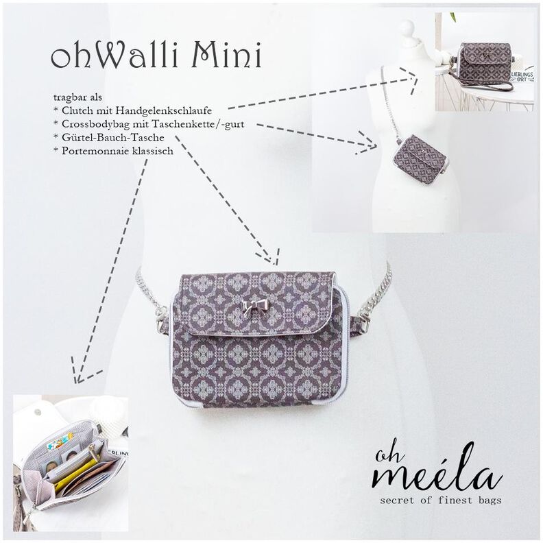 ohWalli Mini * Portemonnaie - eBook * Schnittmuster image number 9