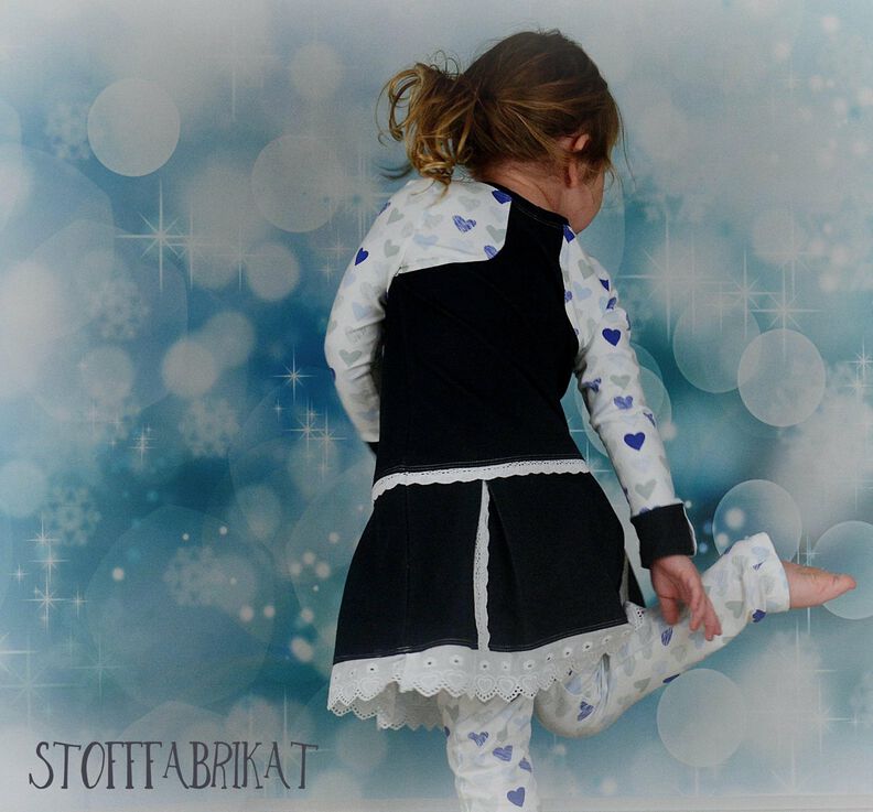 Casual little Lady Dress - Schnittmuster Kleid Gr.86-122 image number 2