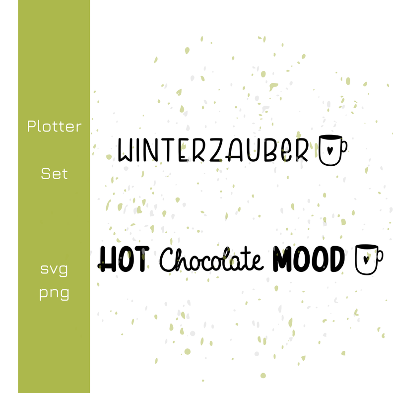 Winterzauber + Hot chocolate mood Plotterdatei | DIY Hunger image number 3
