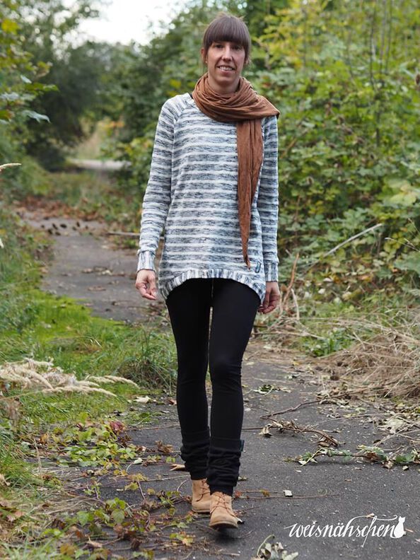 Anleitung  lillesol women Leggings *mit A0-Datei + Video* image number 5