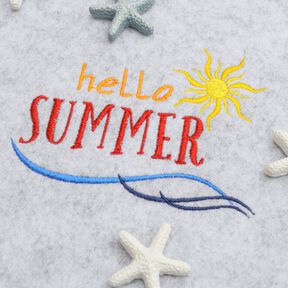 Stickdatei Sommer hello summer