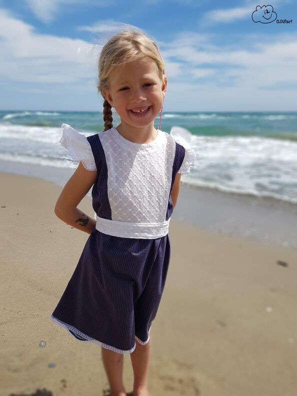 Kinderkleid Smilla Gr. 86-158 beamerfähig image number 3