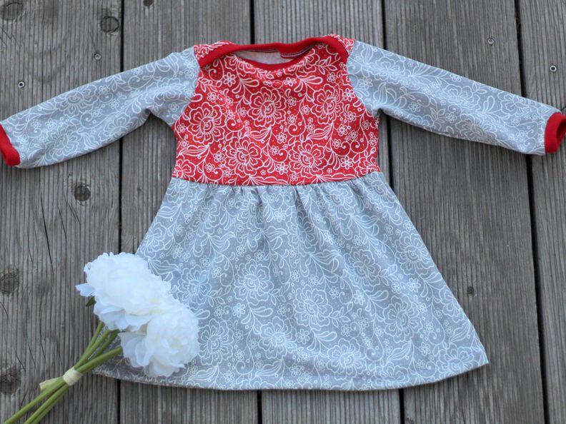 Newborn LOU  Kleid oder Tunika Gr. 50-92 image number 7