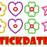 Ösen Stickdatei Herz Stern Kleeblatt Blume thumbnail number 3