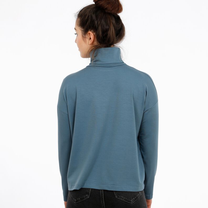 FRAU RETA - weites Rollragenshirt XS-XXL image number 8