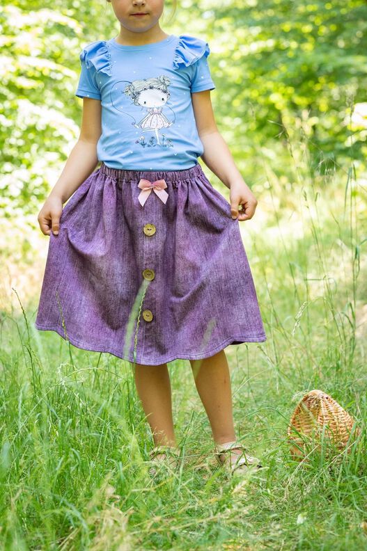Curved Skirt - BEAMER Version - Gr. 86 - 164 image number 6