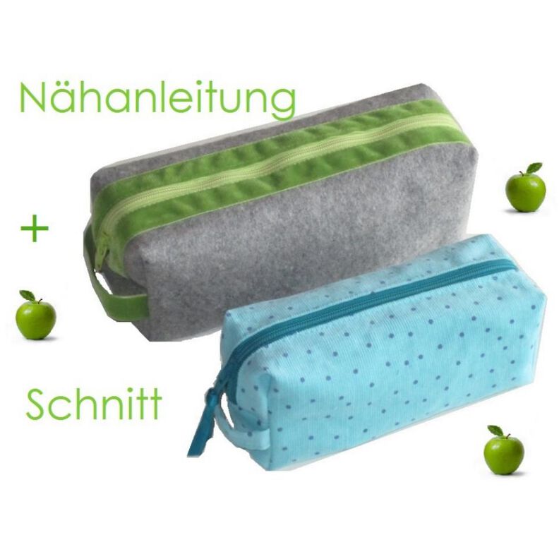Nähanleitung Schlampermäppchen Schminktasche image number 1