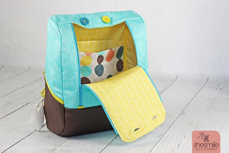 Rucksack "MidiKlapPack" (Nähanleitung & Schnittmuster) image number 7