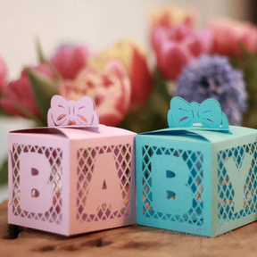 Plotterdatei Baby Box aus Papier/Pappe