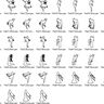 Fee schwanger Doodle Stickdatei 11 Motive in 6 Größen thumbnail number 2