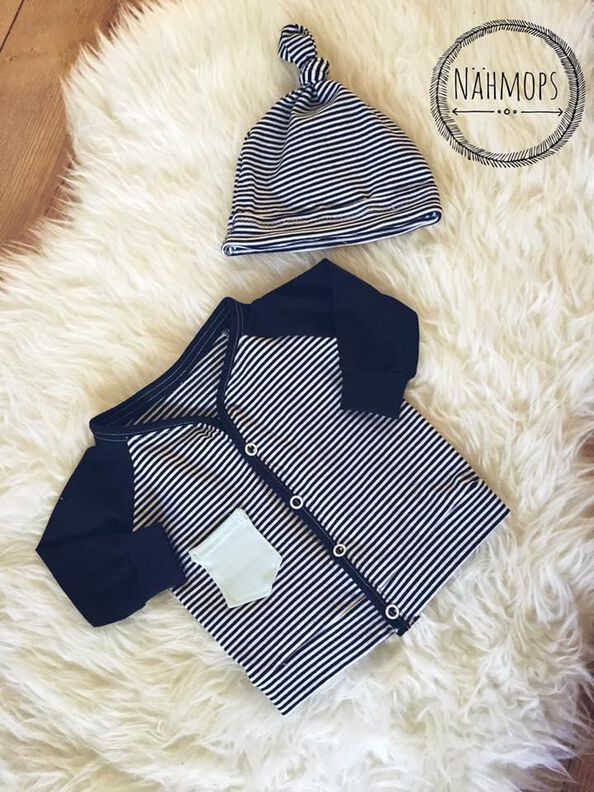 Baby-Cardigan / Schnittmuster und Nähanleitungen image number 3