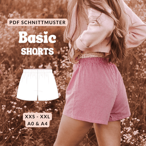 Einfache Shorts | Pyjama Shorts | Boxer Shorts Damen
