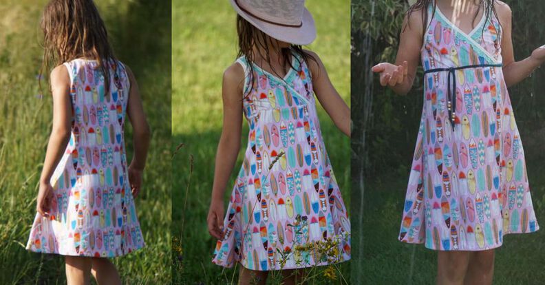 Ciana Girlie: verspieltes Strandkleid: ebook 92-158 image number 2