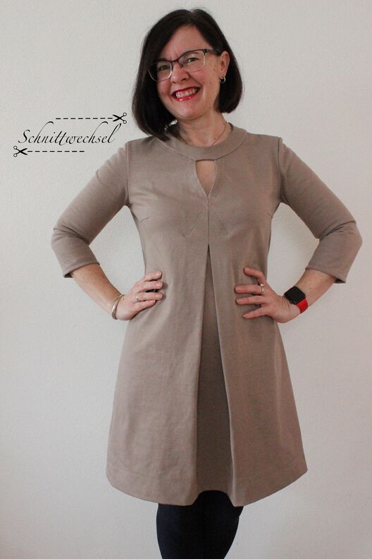 Kleid Petite-Alix Gr. 34-42, PDF-Schnittmuster A4 und A0  image number 5