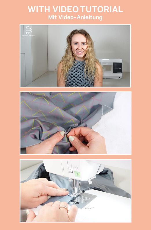 Sommer Top Schnittmuster für Damen XS-XXXL, Video-Anleitung image number 6