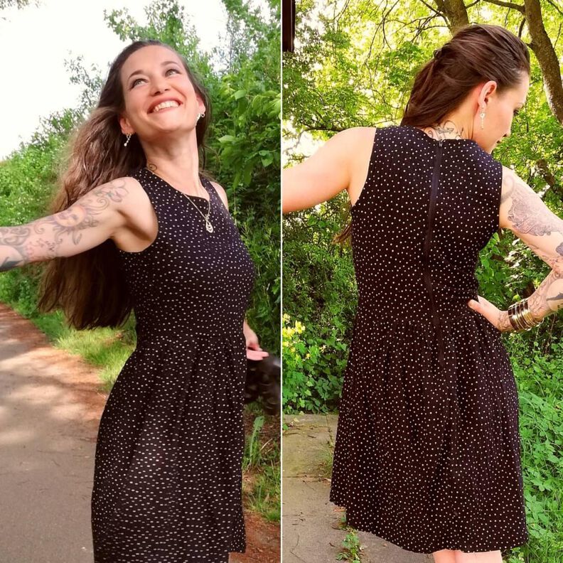 Damen Kleid Sommerkleid festliches Kleid MERIAH ♥ Gr. 34-56 image number 5