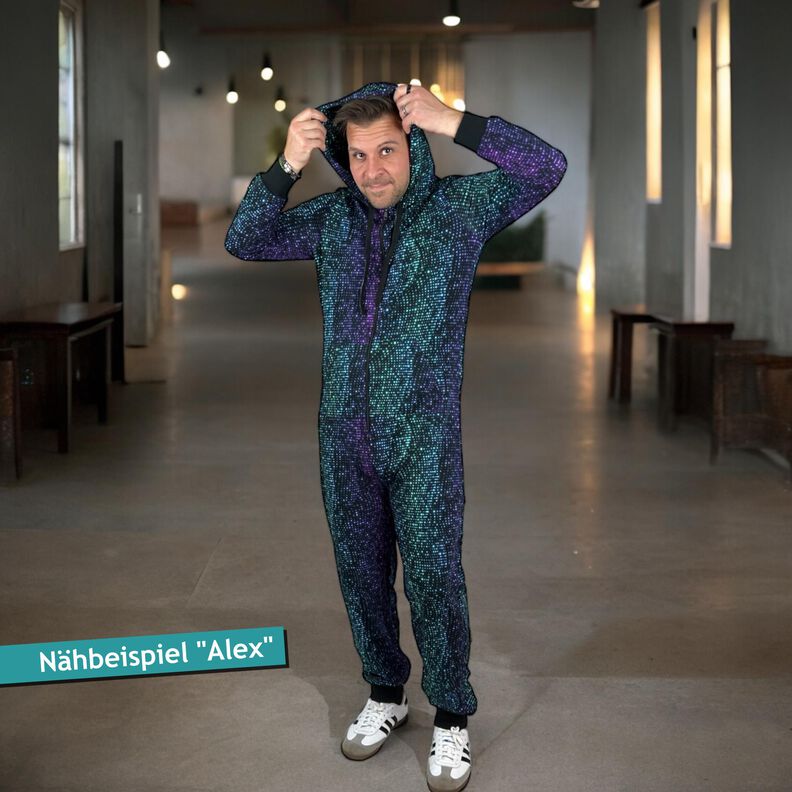 Unisex Jumpsuit Alex Gr. XXS - 3XL, Schnittmuster mit Ebenen image number 4