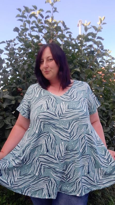 Shirt mit RV Sontje Curvy Gr. 48-60 beamerfähig image number 2