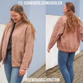 oversize Jacke Tom / PDF Schnittmuster