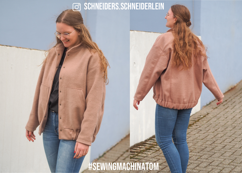 oversize Jacke Tom / PDF Schnittmuster image number 3